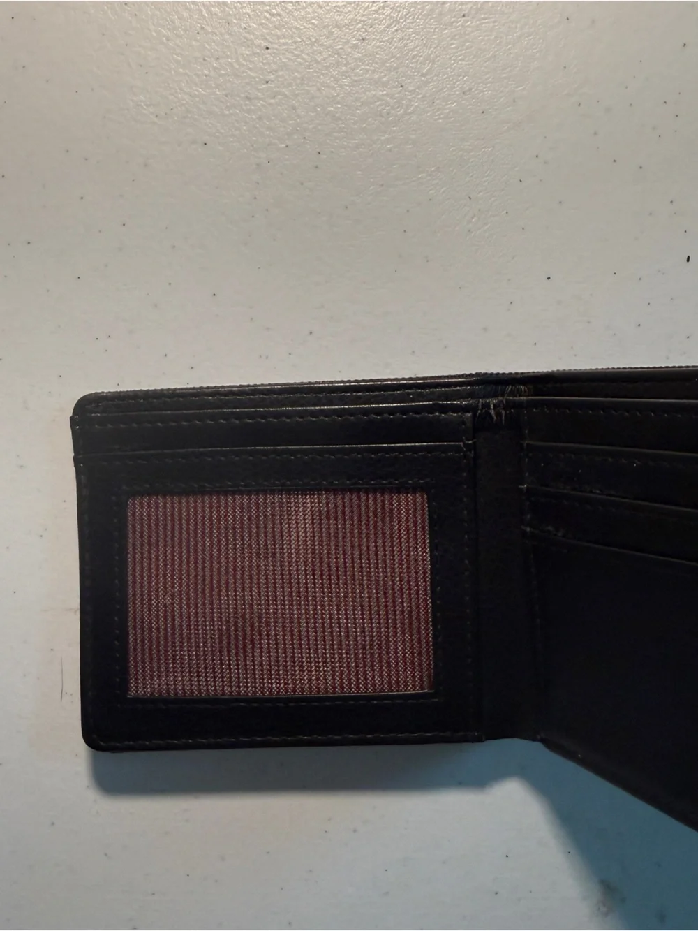 Herschel Men’s Black Canvas Bifold Wallet